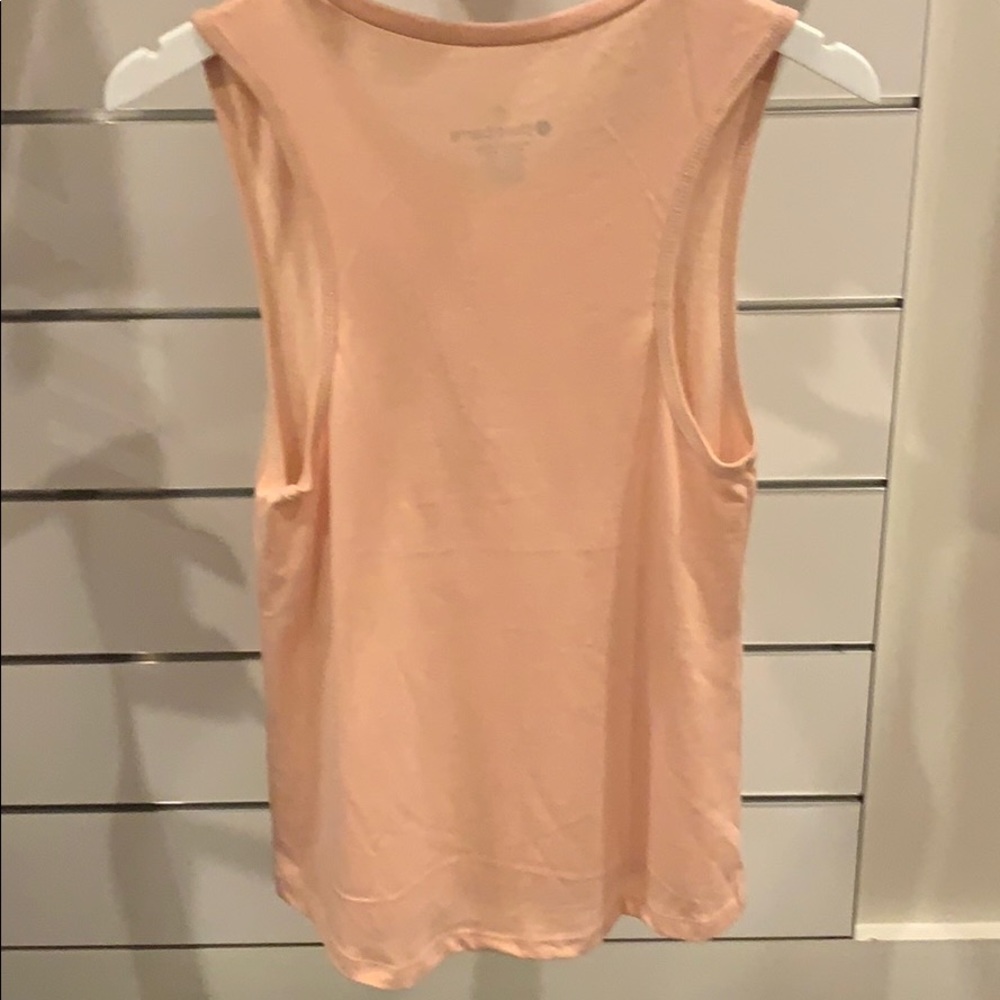 Pure Barre Tank, PB Tank, Heather Peach - Picture 2 of 3
